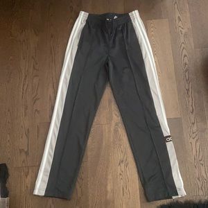 Button up Wide leg Adidas joggers